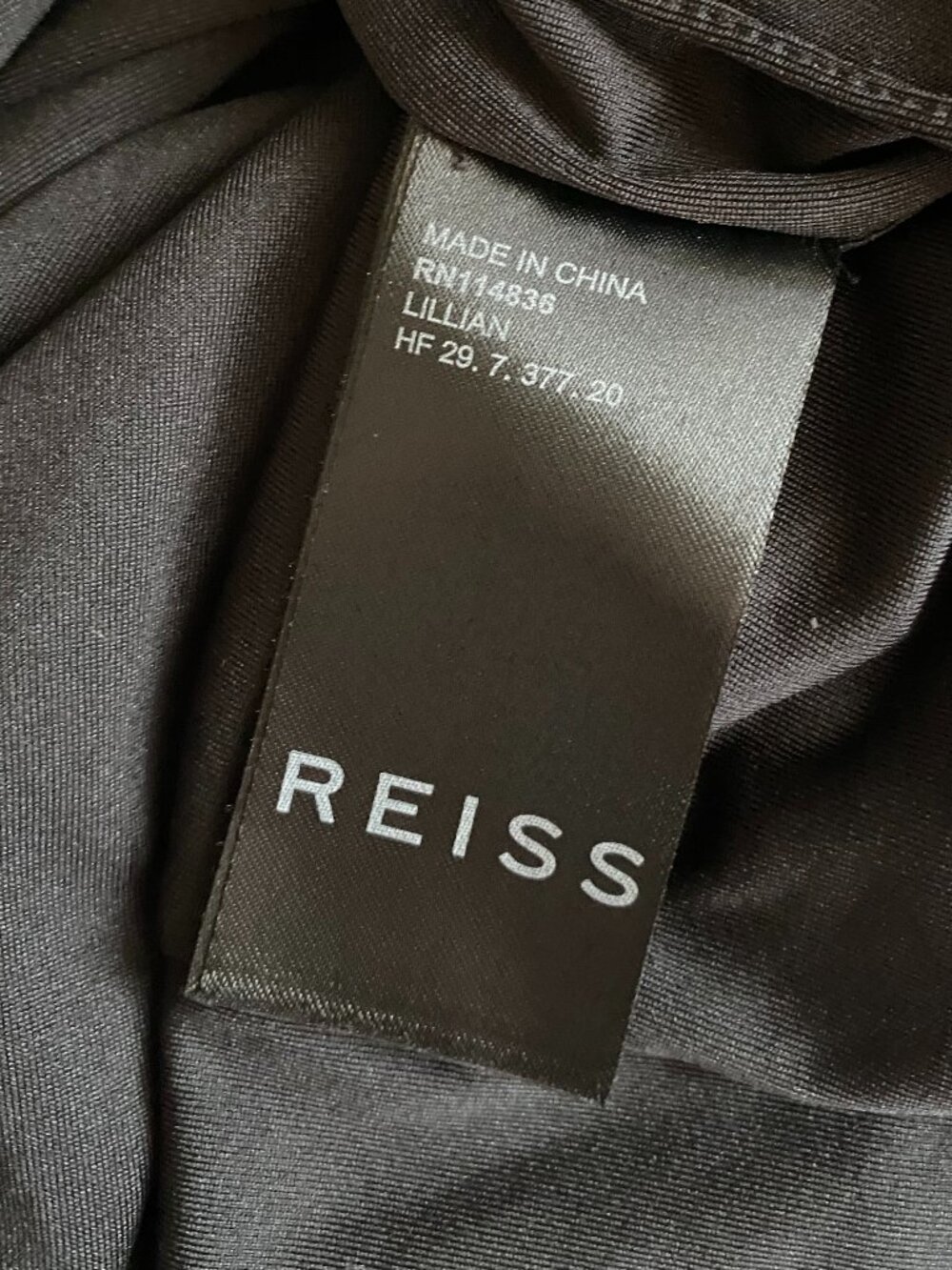 Reiss NWT | Lillian Plunge Detail Maxi Dress - Picture 16 of 16